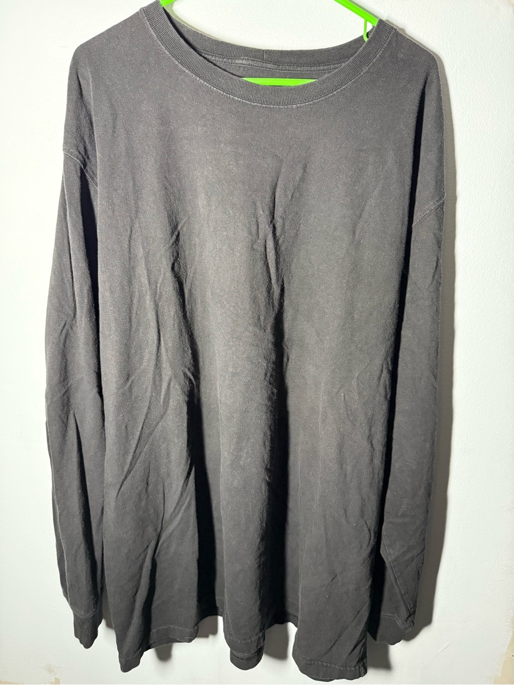 Carhartt Men's Long Sleeve Crewneck Shirt - Black